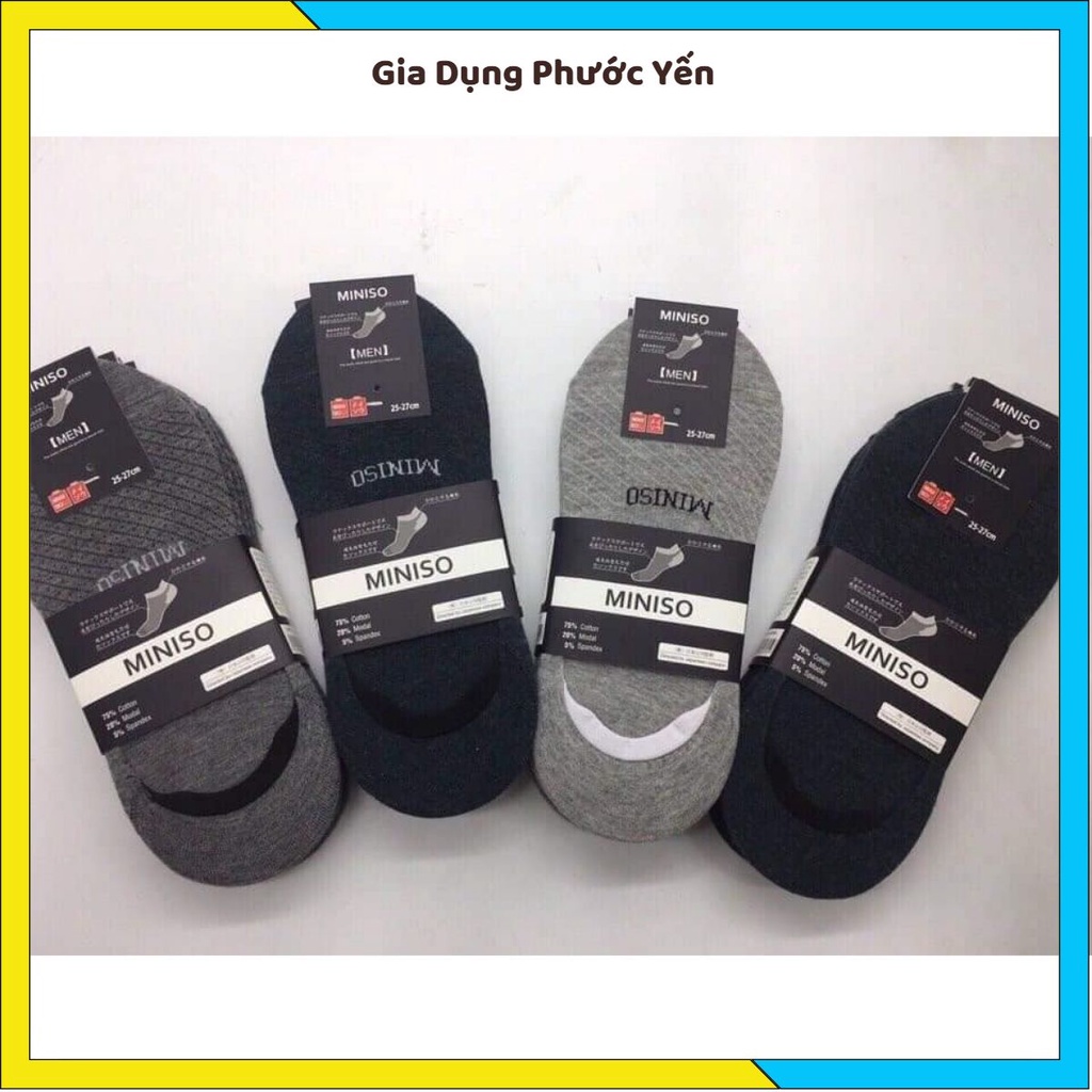 Set 10 tất ( vớ) hài Miniso Nhật Bản