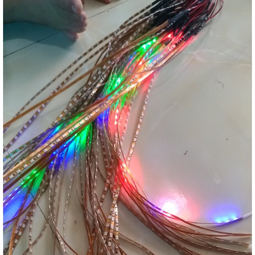 DÂY LED CHẠY ĐUỔI 7 MÀU 100cm