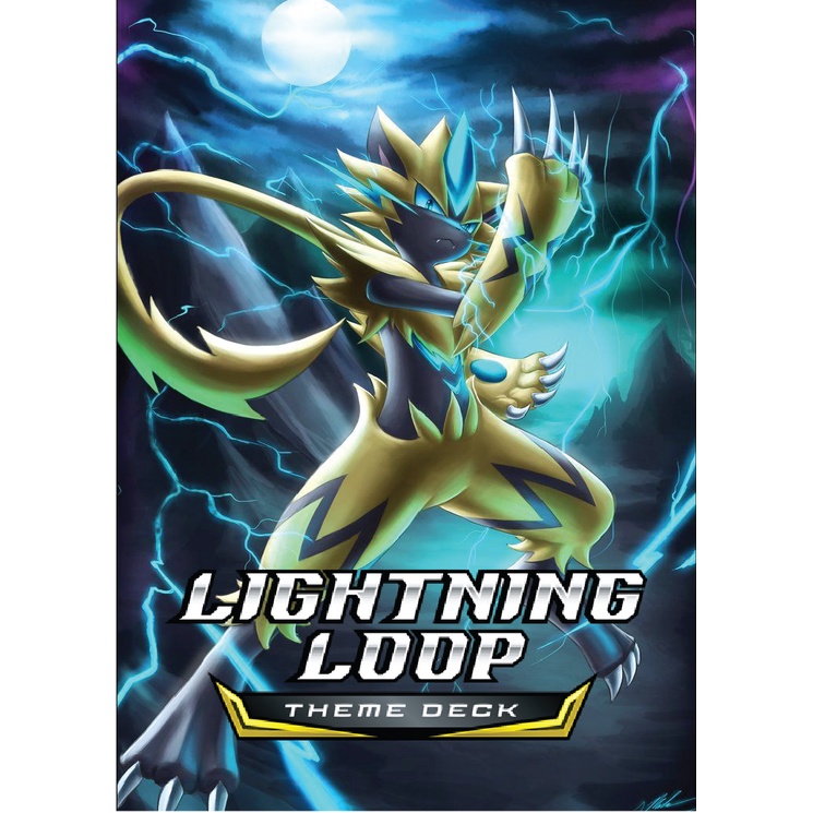 [BÀI IN] Bộ 60 Thẻ bài Lightning Loop - Pokémon Theme Deck 2019