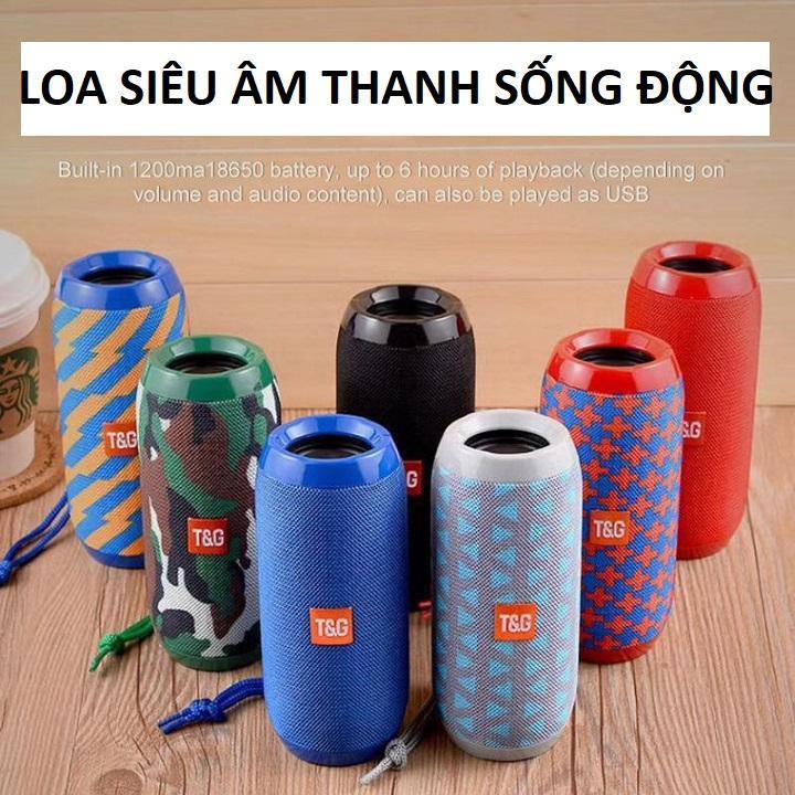 Loa bluetooth TG117 mini di động ngoài trời kết nối với điện thoại máy tính nghe nhạc cực hay Bản Nhật Nội Địa