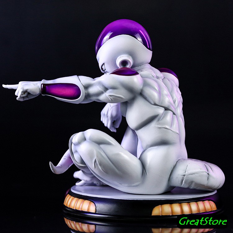 Mô hình Frieza cấp độ 4 chỉ tay ngồi đế Figure bản đẹp, có hộp