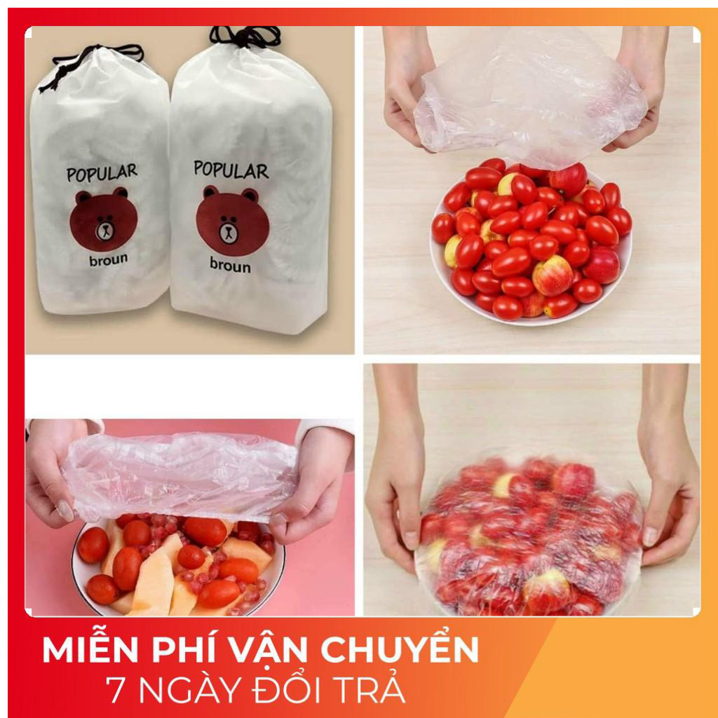 100 BỌC GẤU BỌC THỰC PHẨM