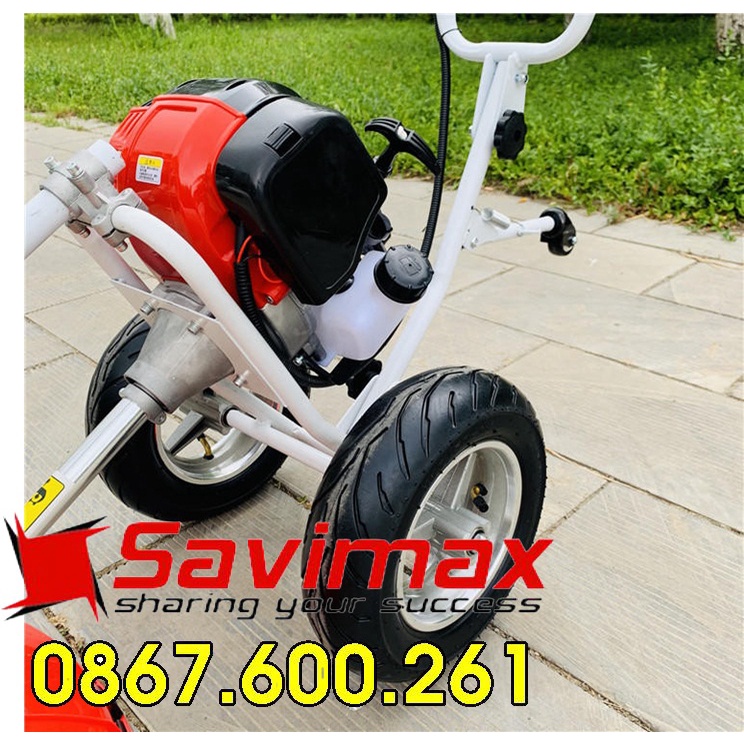 Máy cắt cỏ cho trâu bò có bánh xe đẩy HONDA GX 35
