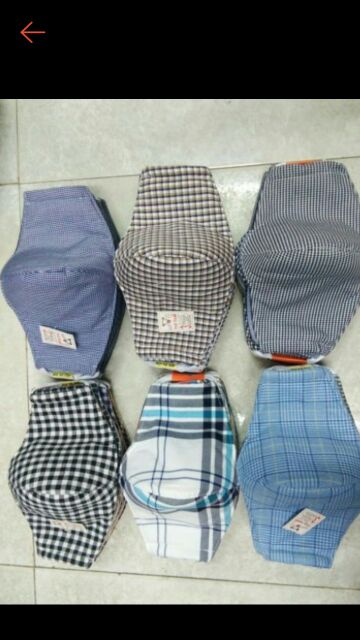 Combo 10 khẩu trang vải sọc cao cấp | BigBuy360 - bigbuy360.vn