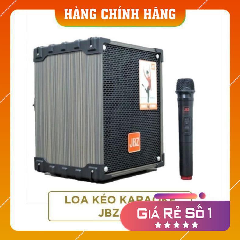 Loa Kéo JBZ 106 - Bass 20, Tặng kèm 1 mic, Dùng 4-8h liên tục, 2 tấc, Công suất 150W, Bảo hành 6 tháng (shopmh59)