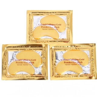Mặt nạ mắt Crystal Collagen Gold Power Eye mask - dưỡng mắt và giảm thâm mắt