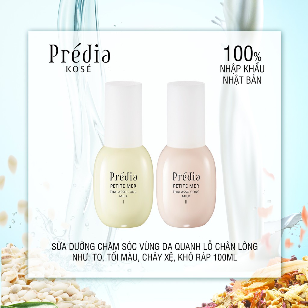 Sữa Dưỡng Kose Predia Petite Mer Thalasso Conc Milk II (100ml)