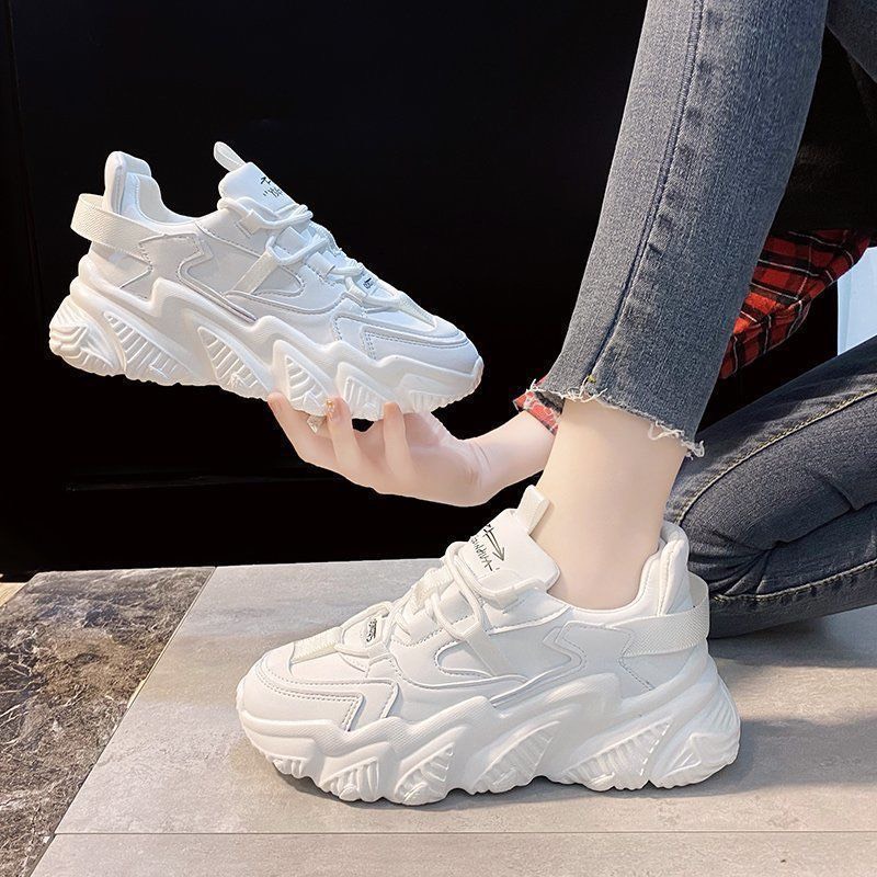 Giày MWC 0576 - Giày Thể Thao Nữ, Giày Sneaker Nữ Đế Cao Năng Động Cá Tính