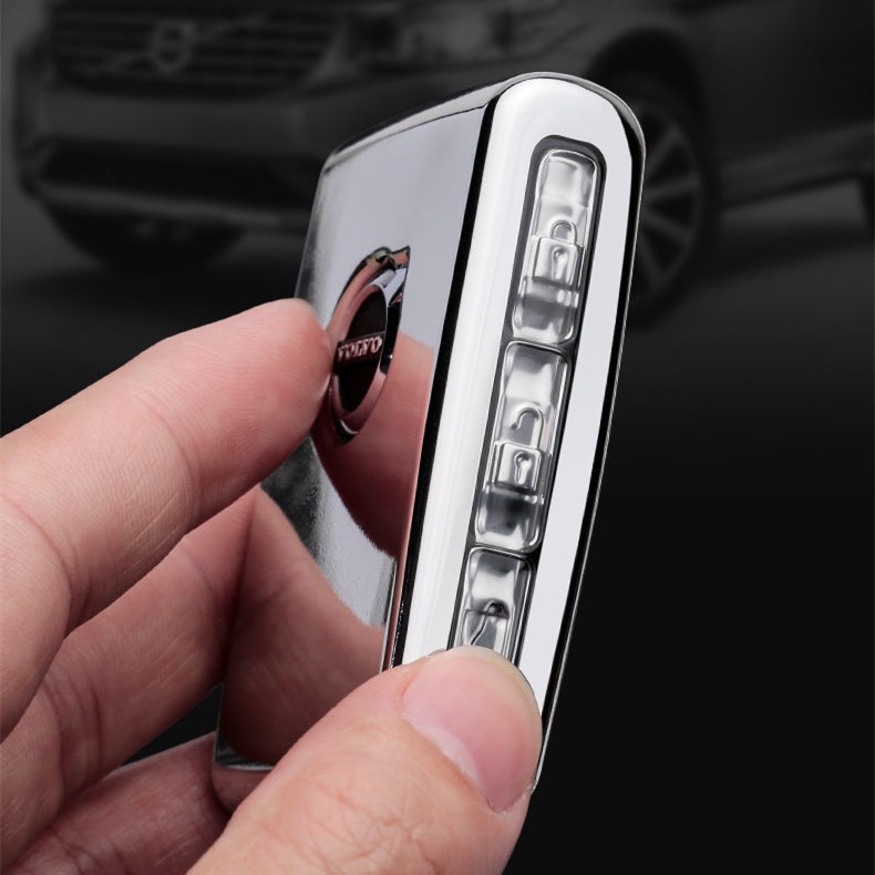 Vỏ Tpu Mềm Bọc Chìa Khóa Xe Hơi Volvo XC40 XC60 S90 XC90 V90 T5 T6 T8 Polestar 2