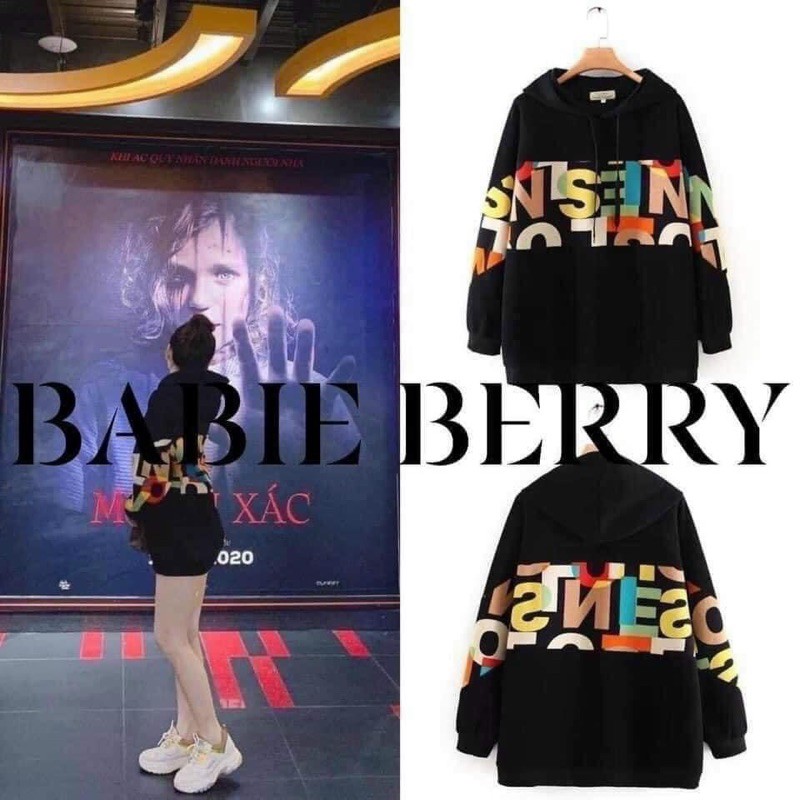 ÁO NỈ HODDIES DÁNG DÀI