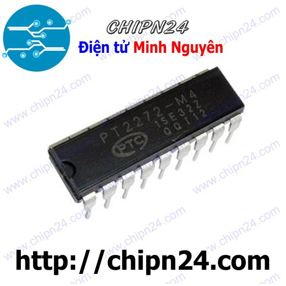 [2 CON] IC PT2272-M4 DIP-18 (PT2272 2272)