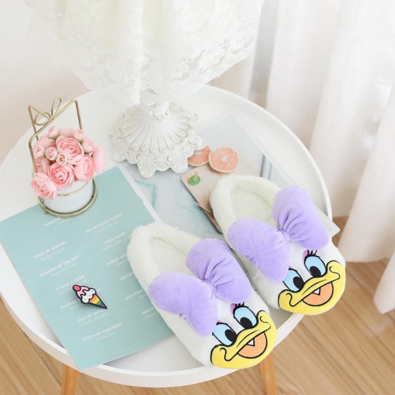 Dép bông đi trong nhà nhiều họa tiết Winnie/ Monster/ Lotso tùy chọn dễ thương