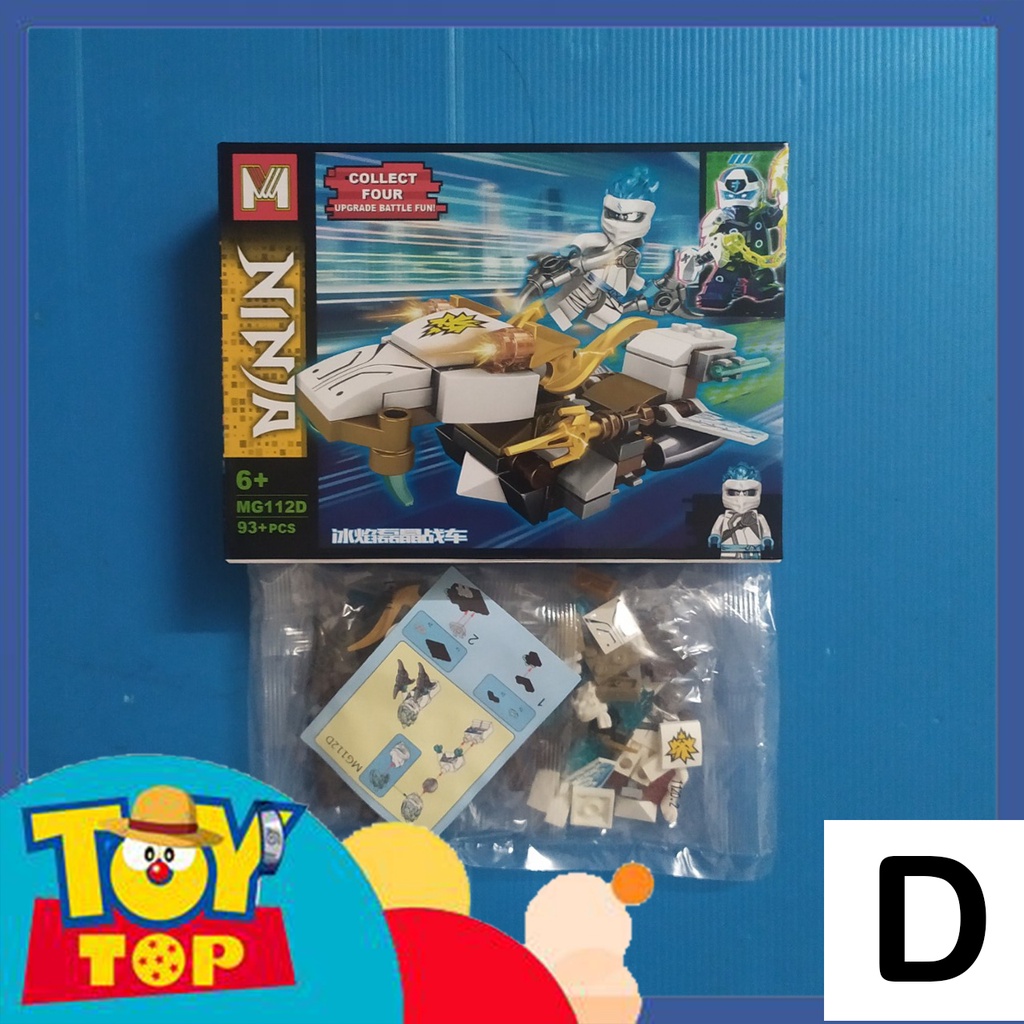 Đồ chơi lắp ráp chiến xa ghép ninjago cỗ máy cơ giới xe máy máy bay lắp ghép ninja xếp hình MG112