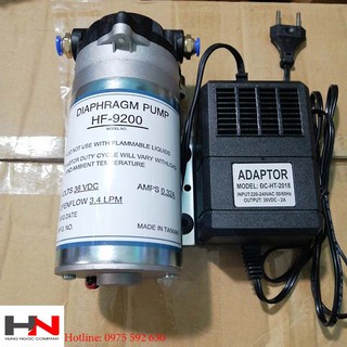 SALE Bộ máy phun sương 36v + nguồn HF9200 phun 50 béc tốt