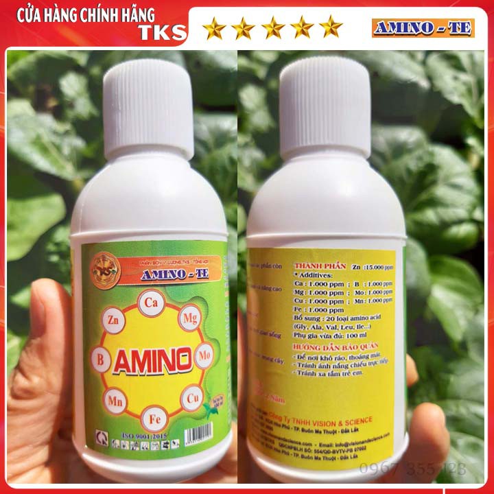 Phân Bón Lá Trung Vi Lượng Tổng Hợp AMINOTE  - Chai 100ml