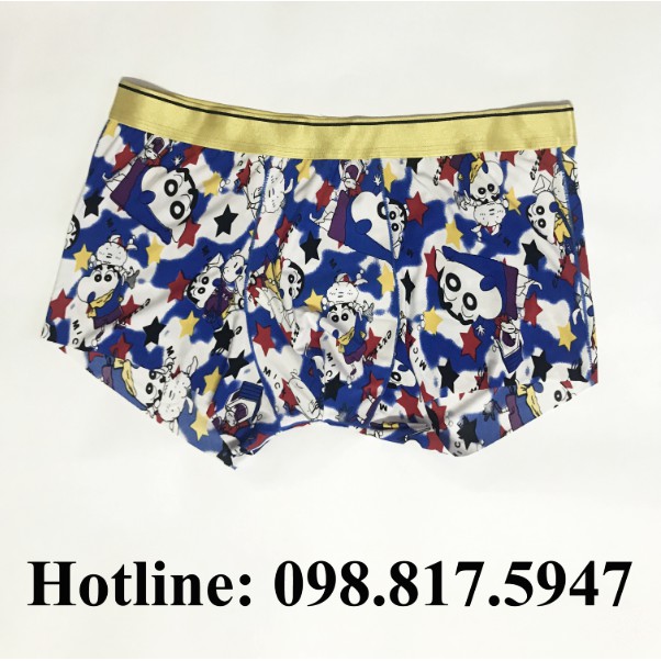 [COMBO] 3 Quần Lót Nam BOXER không viền - thun lạnh