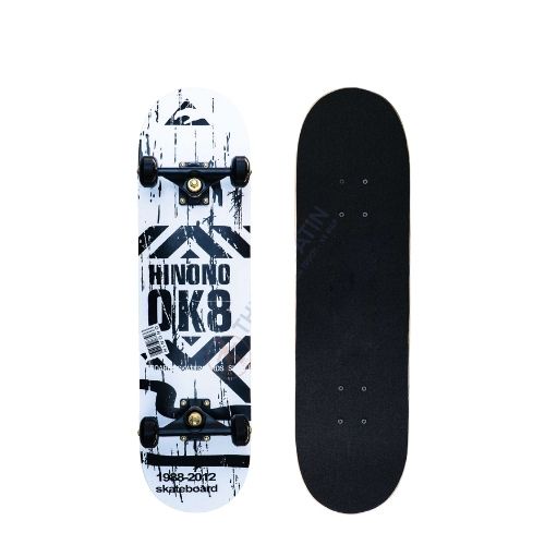 Ván Trượt Cougar-Skateboard 3108 GD-3 Màu Đen Trắng Cao Cấp Phù Hợp Cho Người Mới Chơi