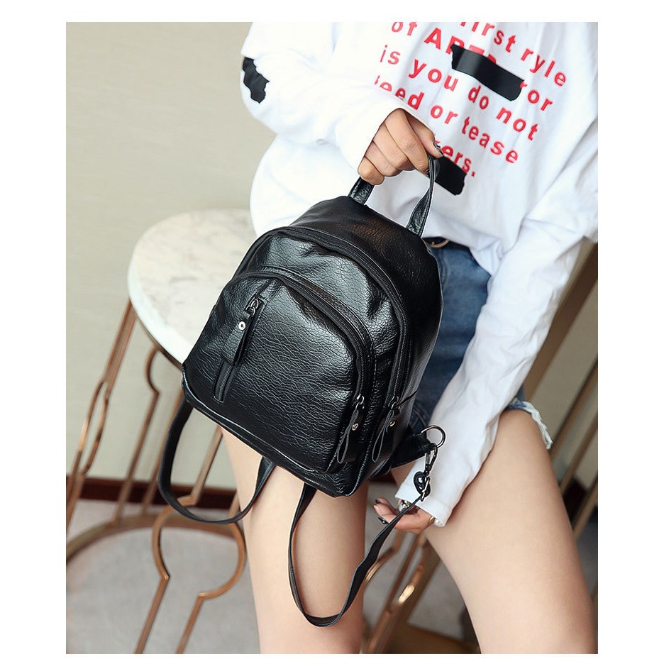 Ba Lô Da Đeo Chéo Thời Trang Dành Cho Nữ | BigBuy360 - bigbuy360.vn