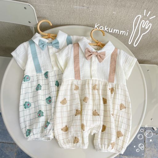 Body công tử kèm nơ cho bé (KM22-BD231)