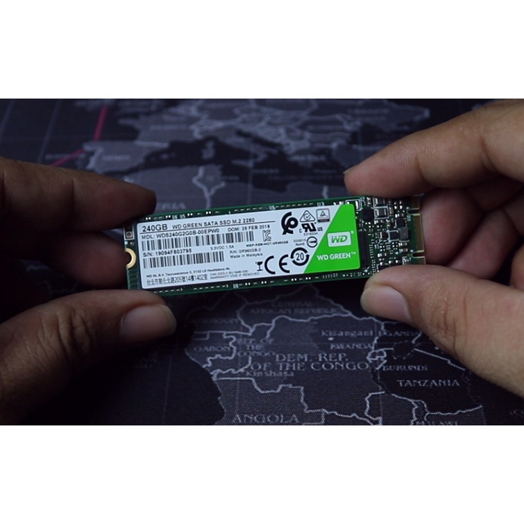 Ổ CỨNG SSD 240GB M.2 2280 SATA III – WD Green | BigBuy360 - bigbuy360.vn