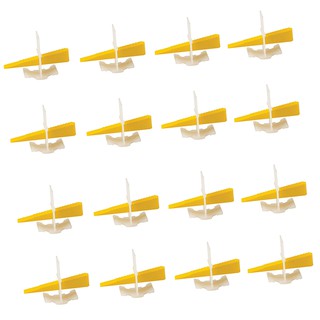 100 Sets Flooring Level Tile Leveling Spacer Construction Wedges Strap Clips