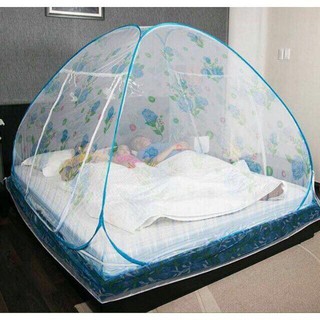 Mùng chụp tự bung 1.8m x 2m hoa văn