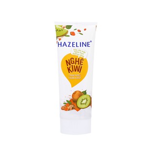 Sữa rửa mặt ngừa mụn dưỡng sáng Hazeline nghệ Kiwi 100g