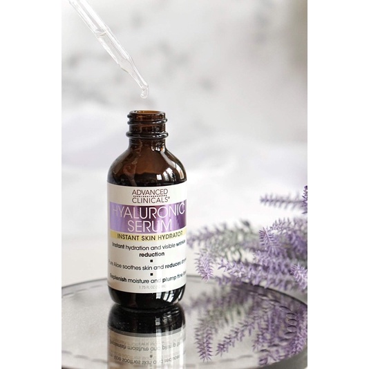SERUM CẤP ẨM HYALURONIC ADVANCED CLINICALS 52ml