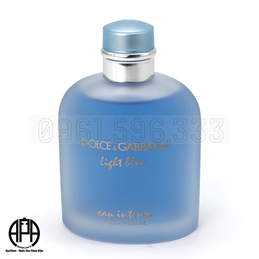 Nước Hoa Nam Dolce Gabbana Light Blue Eau Intense Pour Homme Chai 10ml