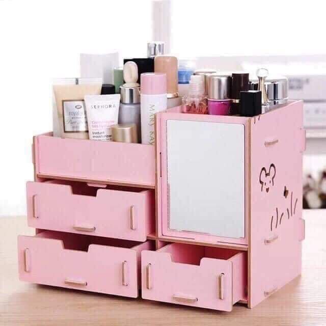 Kệ mỹ phẩm gỗ ép