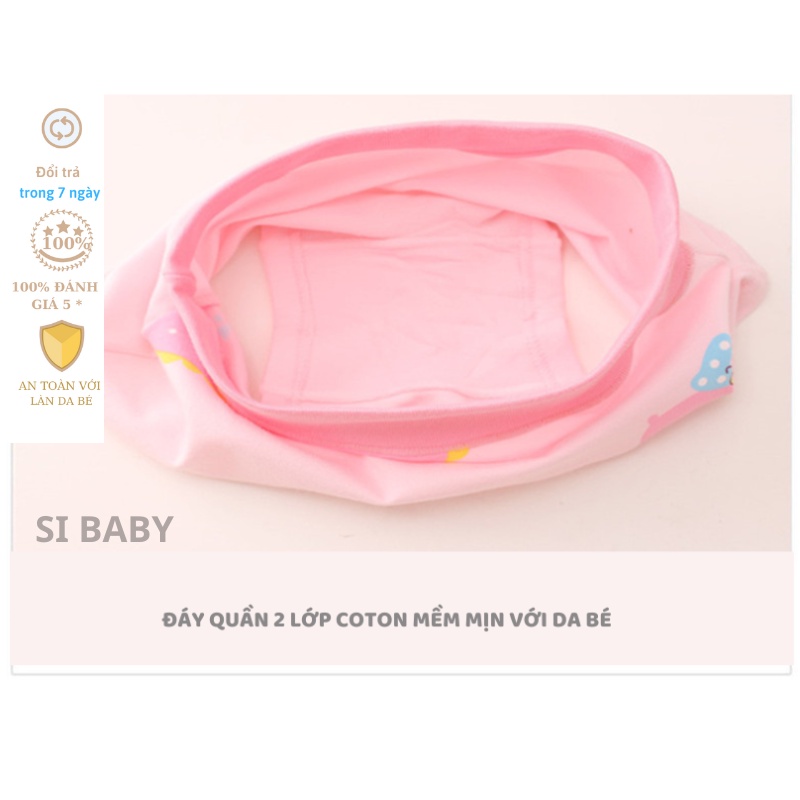 Combo 5 Quần Chip đùi bé gái mèo nơ dễ thương - hàng cao cấp nhập quảng châu dành cho bé từ 10kg đến 40k