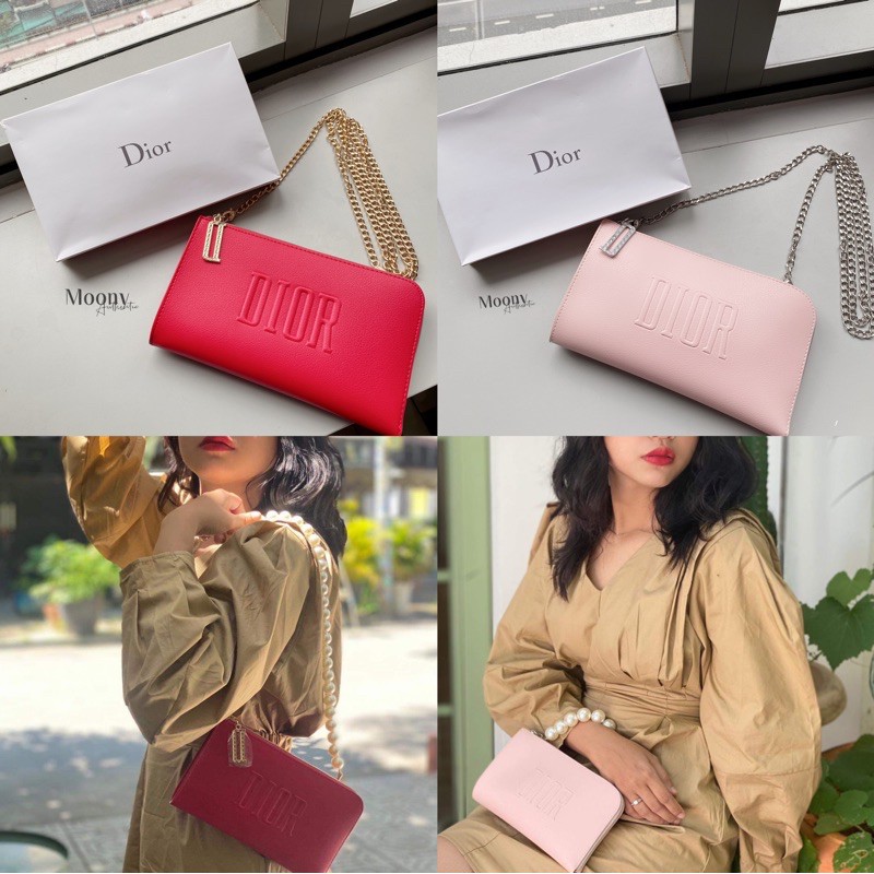Bóp cầm tay D!.or  Pouch Gift 2020 [ Auth 1000% ]  Gift Dior Make up