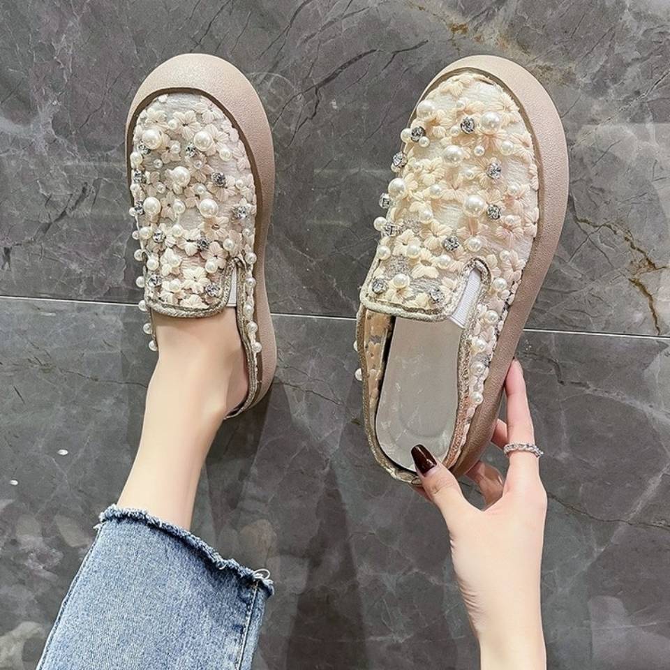 Dép Sandal Đế Dày Phong Cách Mới Dễ Thương Cho Nữ