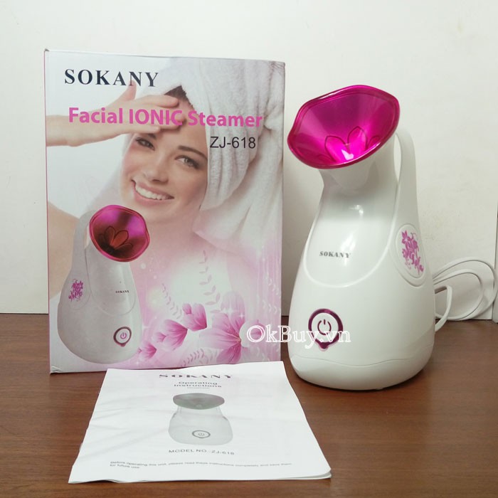 Máy Xông Hơi Mặt Sokany ZJ608,618 Chính Hãng