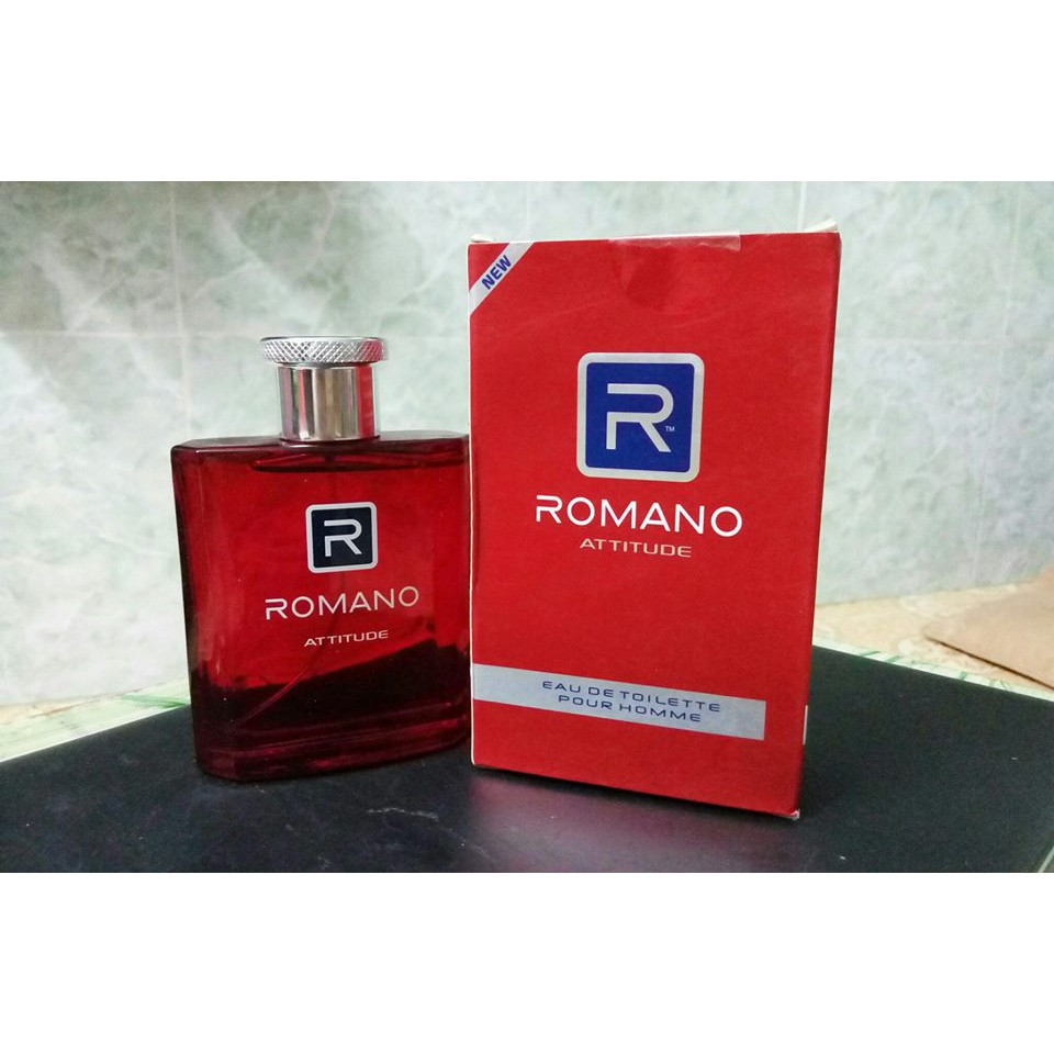 Nước Hoa Cao Cấp Romano Classic ( xanh lá ) - Attitude ( đỏ ) - Force ( xanh dương )  50ml