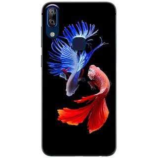 Ốp lưng Vsmart Active 1, Active 1 Plus, Active 3 in hình Cá betta xanh đỏ