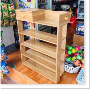 KỆ ĐỂ GIÀY DÉP 5 TẦNG [KỆ GỖ]