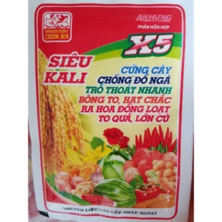 Phân bón Lá Siêu Kali gói 25gram