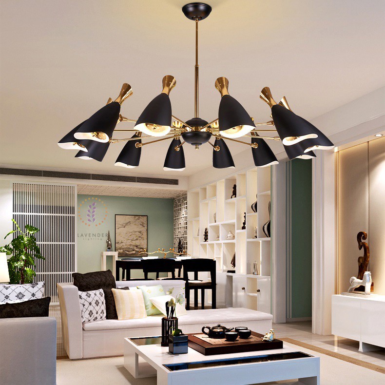 Đèn chùm Bá Tước ánh sáng 2 chiều TH277