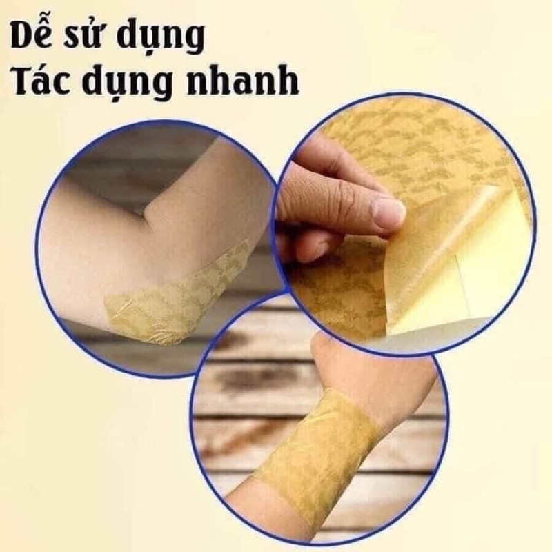 10 Gói (20 Miếng/Gói) Cao Dán Hồng Sâm Gold Insam Cao Cấp Hàn Quốc