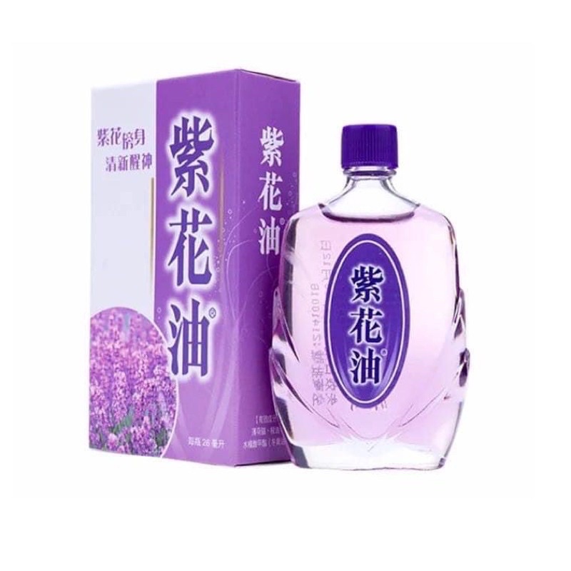 5 chai Dầu Tử Hoa nhập khẩu Hongkong chai 26ml - 12ml Hoe Hin Oil