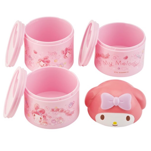 Hộp Đựng Cơm Trưa LRT3D 3 Đoạn Độ Sâu 480ml) LRT3D