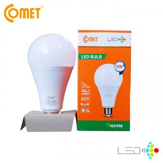 BÓNG ĐÈN LED BULB COMET FIGHTER 18W CB01F0186 6500K(ánh sáng trắng)