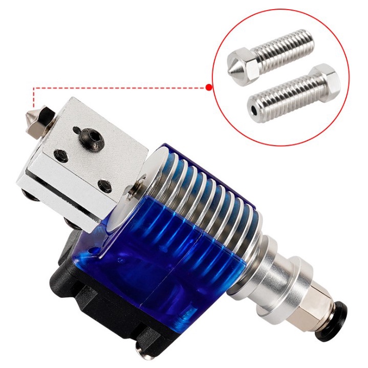 Bọc Silicon bảo vệ, cách nhiệt cho đầu in máy in 3D Volcano