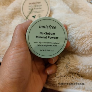 Innisfree No-Sebum Mineral, Blur Powder – Phấn phủ kiềm dầu, che khuyết điểm