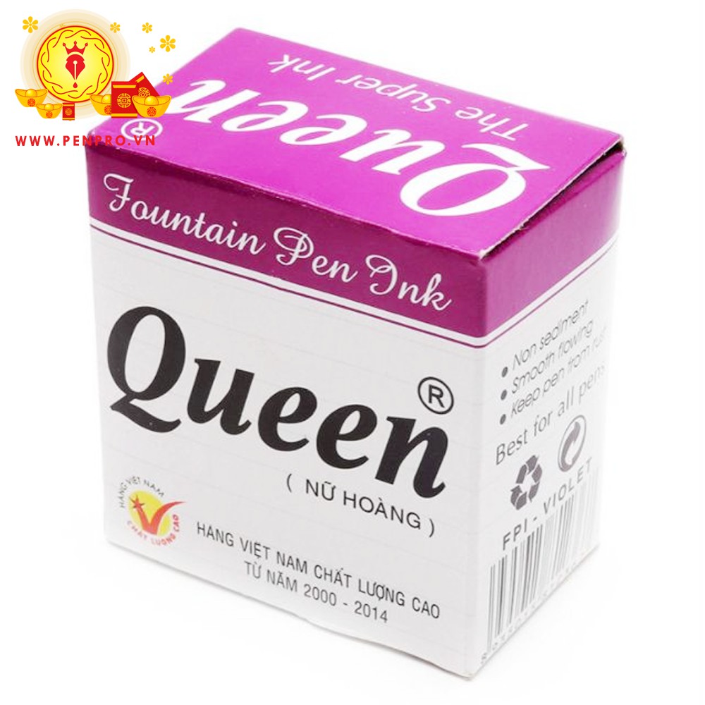 MỰC QUEEN 30ML,MỰC BÚT MÁY GIÁ RẺ,VBIG