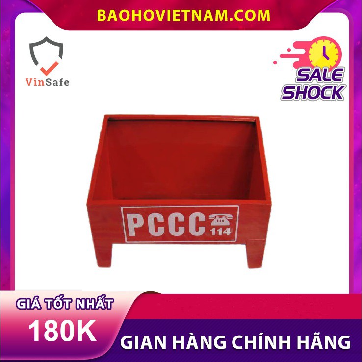 Giá đựng bình cứu hỏa 2 bình sơn chống tĩnh điện