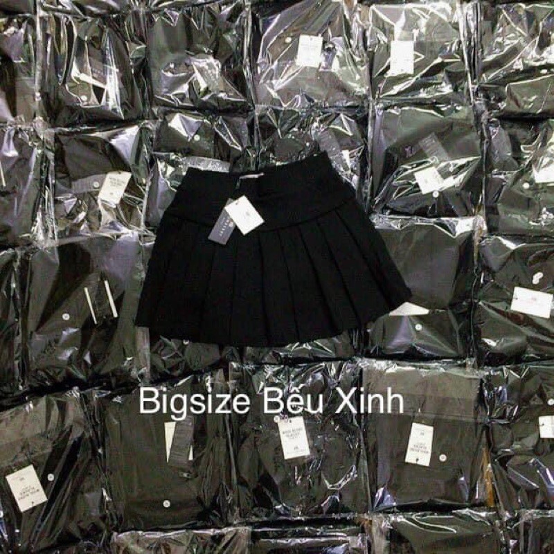 CHÂN VÁY XẾP LY BIGSIZE - CÓ QUẦN LÓT TRONG | BigBuy360 - bigbuy360.vn