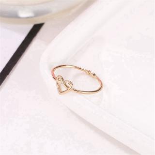 Nhẫn Hở Hình Trái Tim Đơn Giản