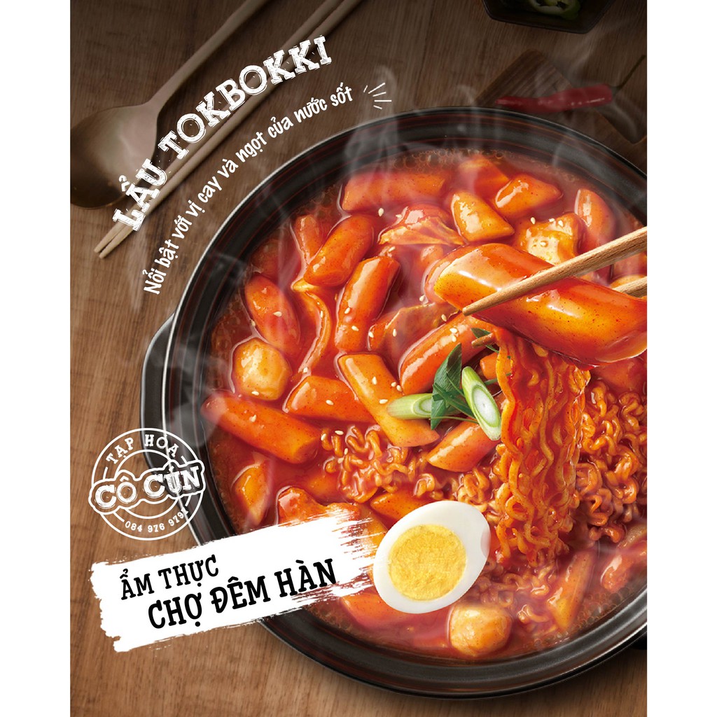 Lẩu tự sôi Hàn Quốc Bibigo đủ 3 vị siêu ngon - Tặng kèm đồ ăn vặt Cô Cún | BigBuy360 - bigbuy360.vn